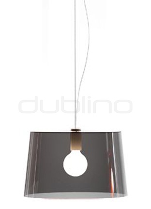 PEDRALI L0011S/B - Design plastic pendant lamp in different colors