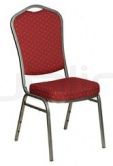 KJ 1 RED - Banquet chair with steel frame