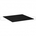 Restaurant outdoor table tops - BLACK COMPACT TABLE  HPL TOP