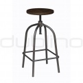 Metal bar stools - DL CURL BS