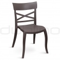 Patio & outdoor plastic chairs - YA ADONIS GREY