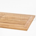 Solid wood table tops - DL SAHARA TEAK WOOD TABLE TOP 120 x 70 cm