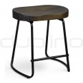 Upholstered dining chairs - DL ROCKY STOOL
