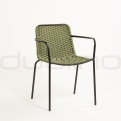 Patio & outdoor dining chairs, garden chairs - DL ATOS GREEN LIGHT