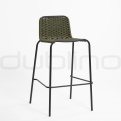 Patio & outdoor metal chairs - DL ATOS SG GREEN DARK