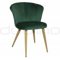 Upholstered dining chairs - DL ORCHIDEA GREEN