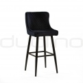 Upholstered bar stools - DL CRYSTAL SG BLUE