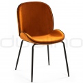 Upholstered dining chairs - DL MARCO COGNAC