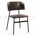Upholstered dining chairs - DL AMY TAUPE